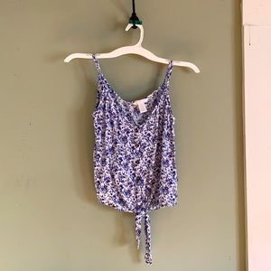H&M floral print women’s tank top